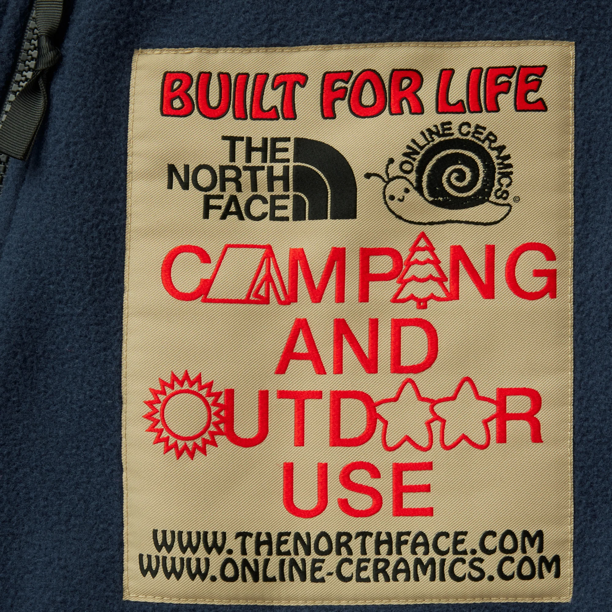 The North Face x Online Ceramics Mens 1995 Polartec Denali Jacket - Image 3