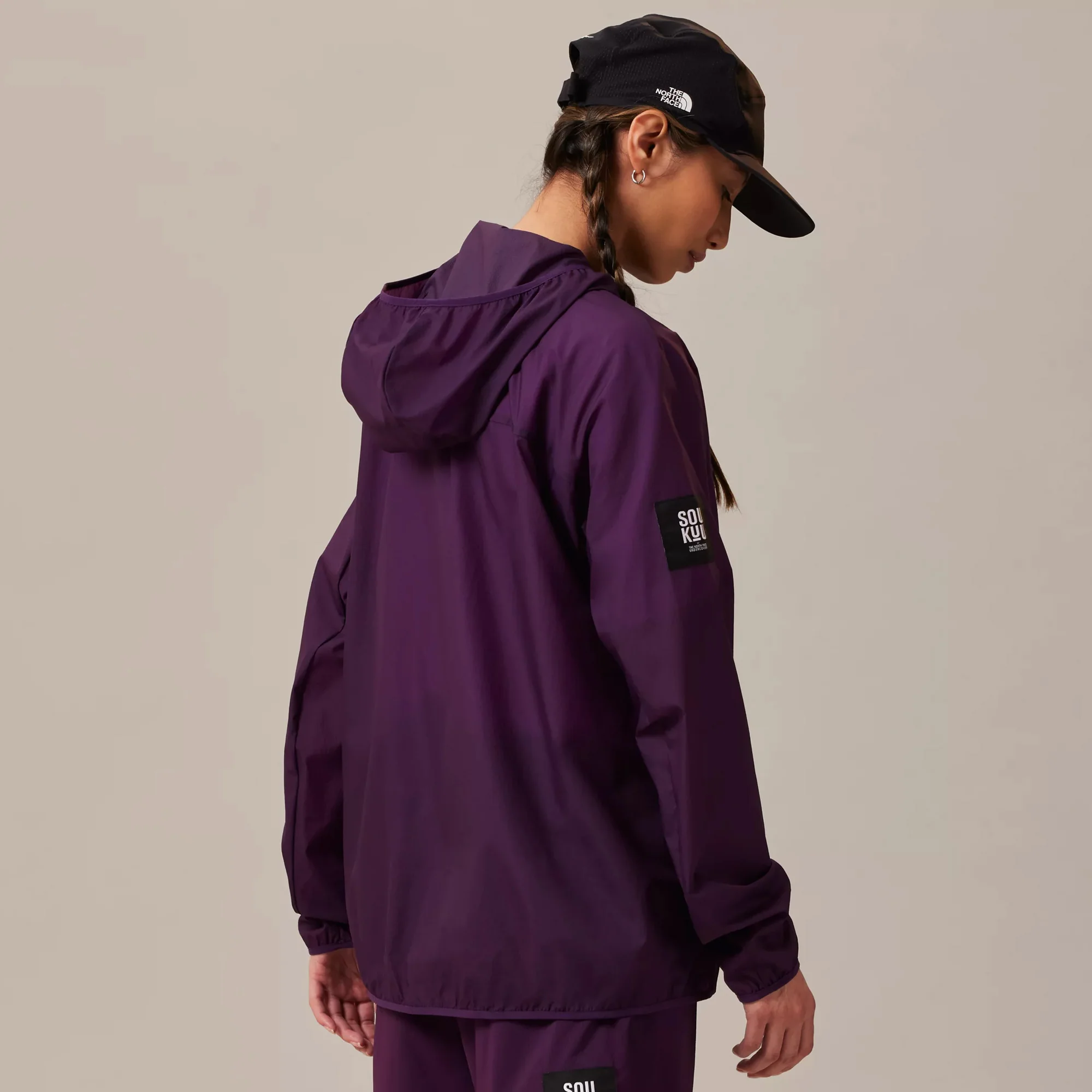 The North Face x Project U Mens Trail Run Packable Wind Jacket - Image 3