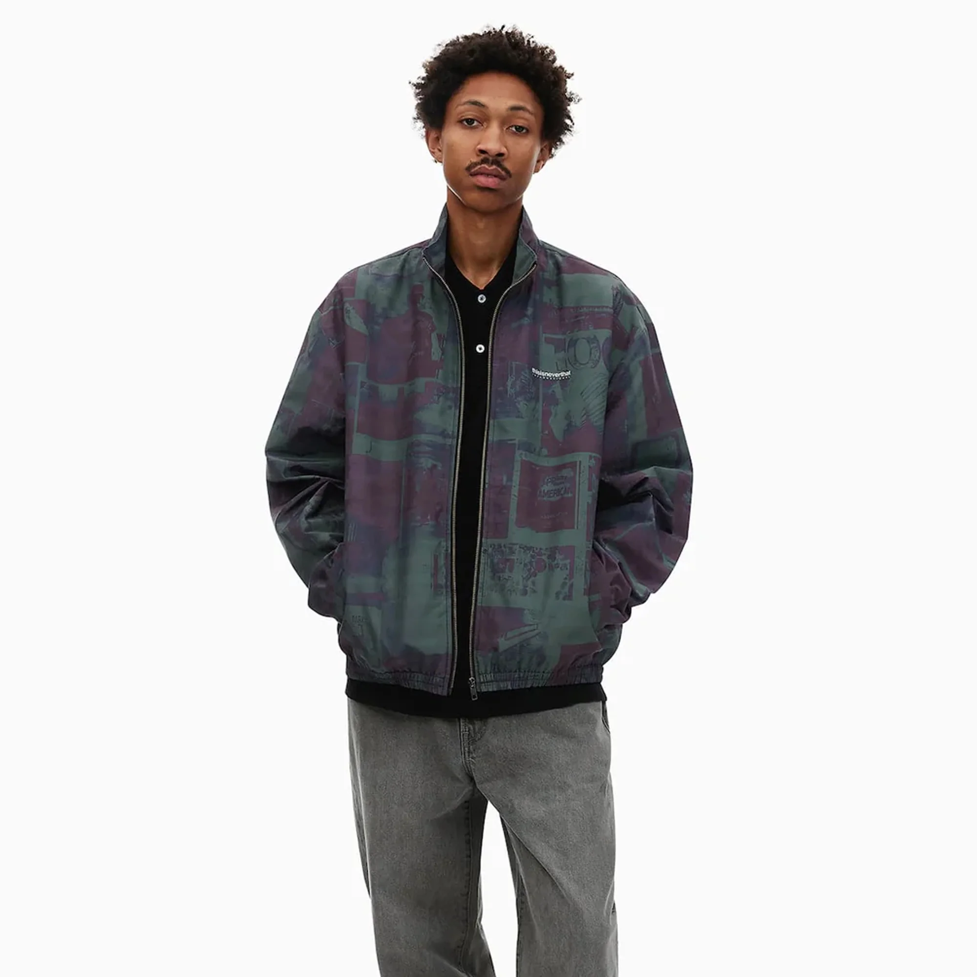 Thisisneverthat Mens INTL Team Jacket - Image 2