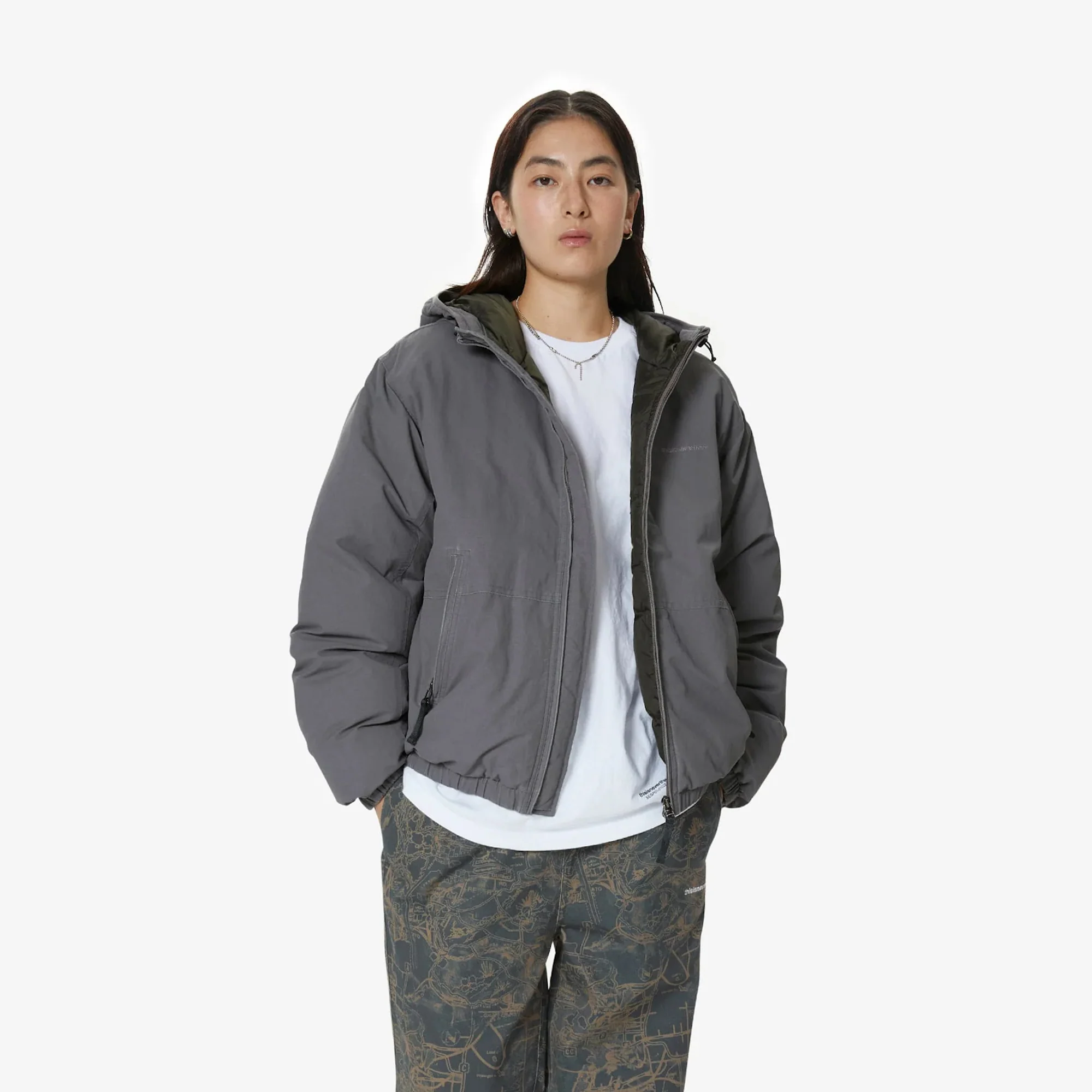 Thisisneverthat Mens Washed Down Puffer Jacket - Image 2