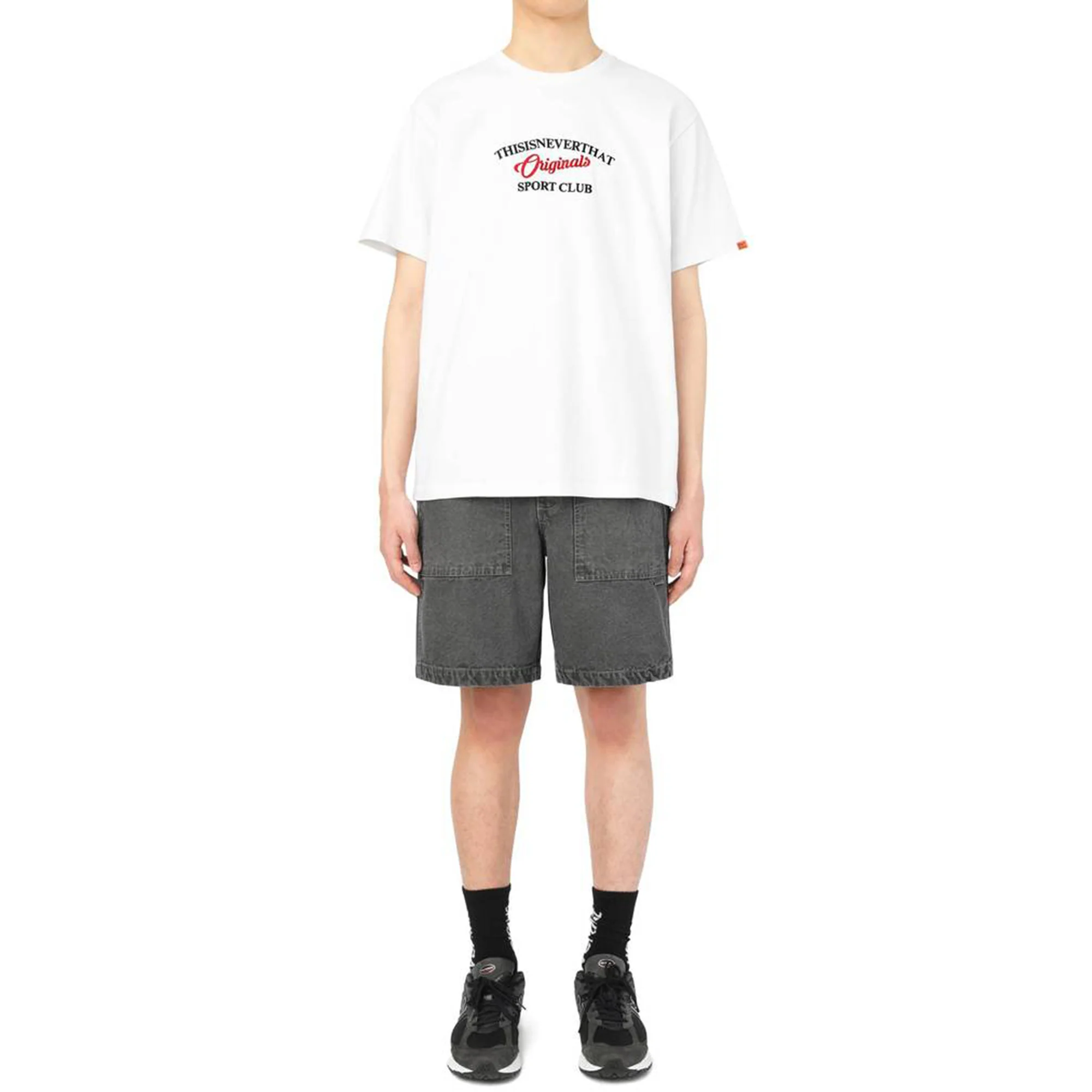 Thisisneverthat Originals Sports Club Tee 'White' - Image 2