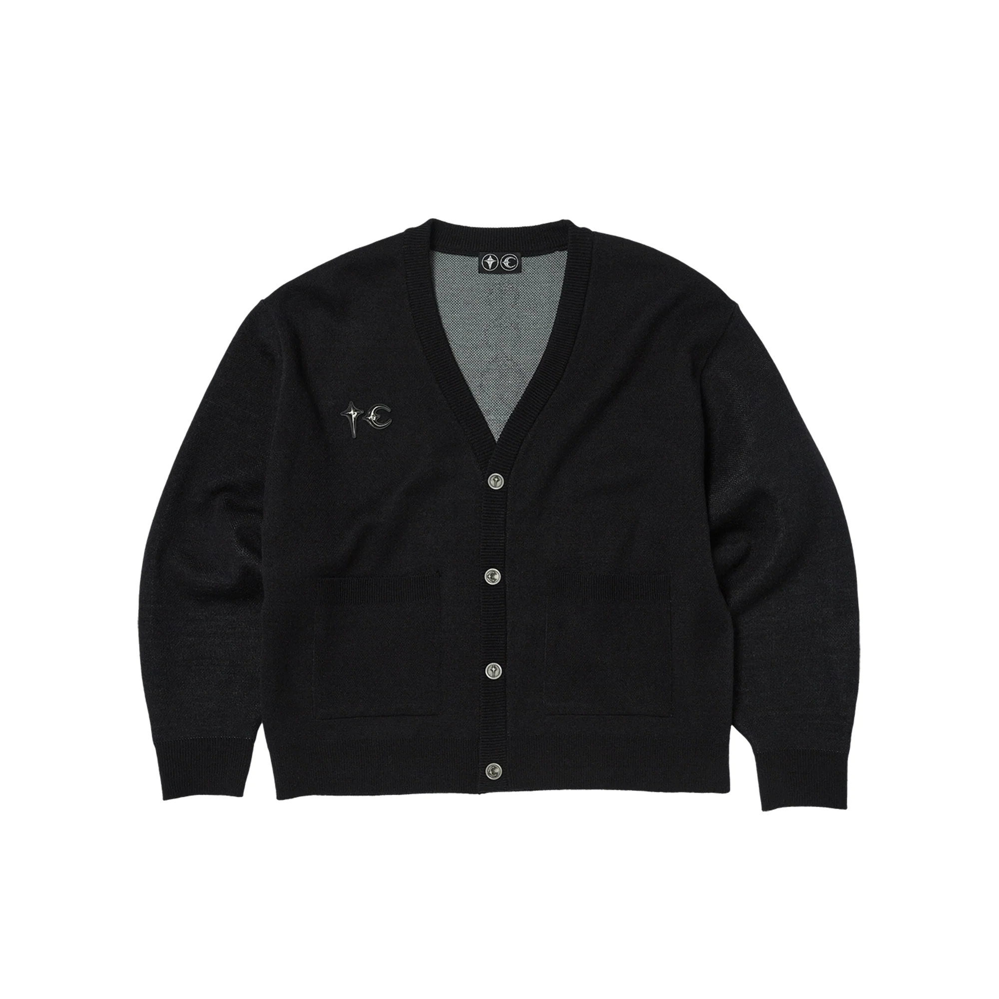 Thug Club Mens TC Bone Knit Cardigan