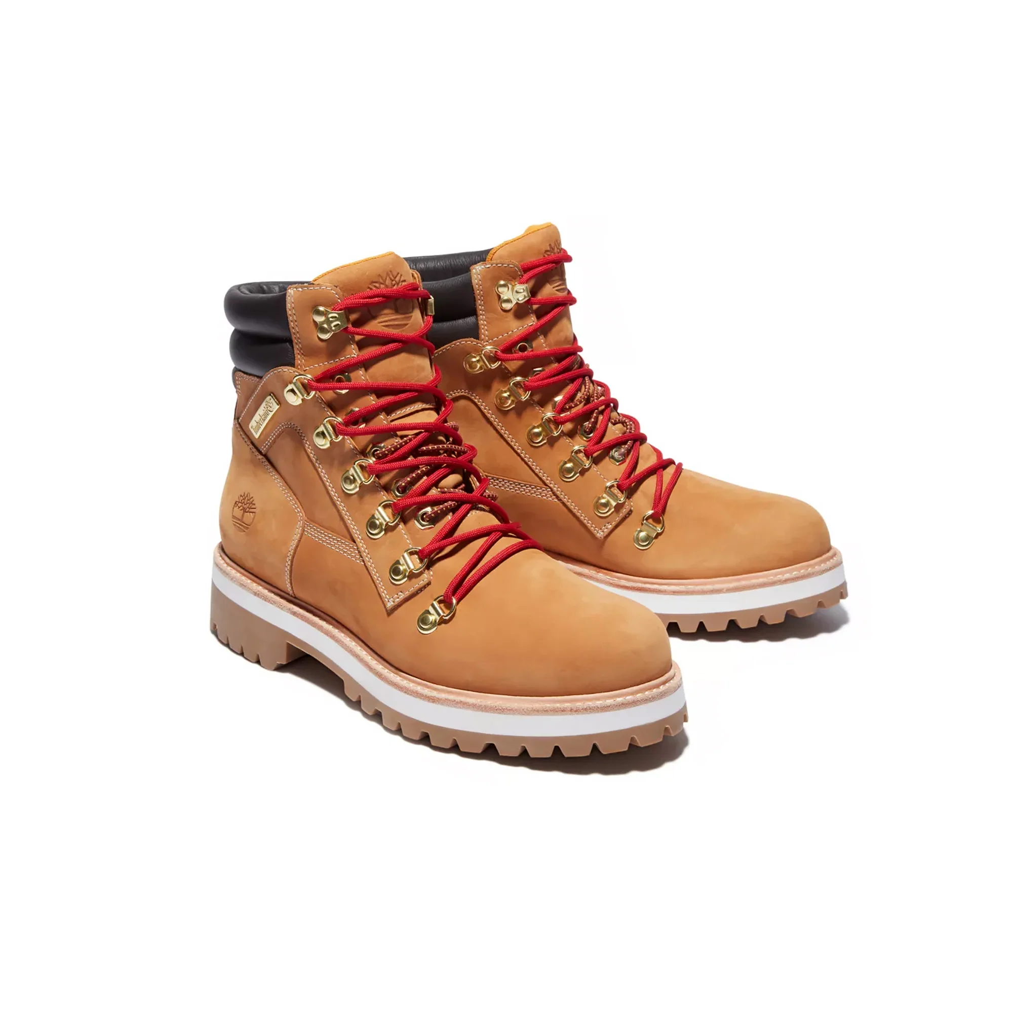 Timberland Mens 6 In Prem Vibram WP Boots 'Wheat' - Image 2
