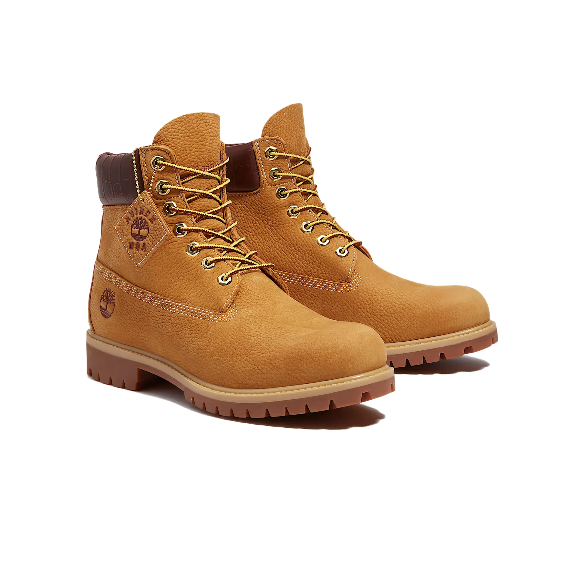 Timberland x Avirex Mens Premium 6 Inch Lace Up Boots - Image 2