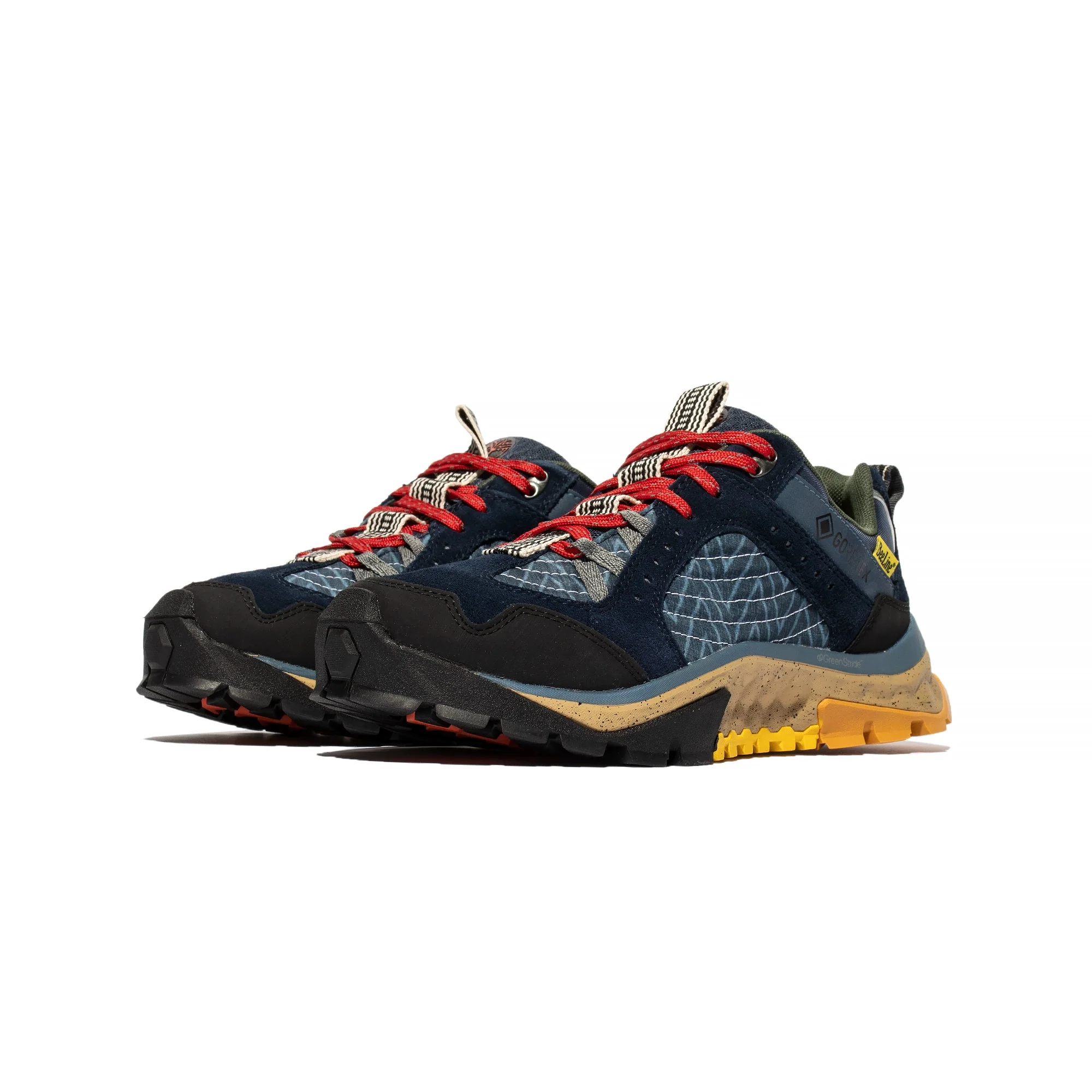 Timberland x Beeline Mens Solar Ridge Goretex Hiker Boots 'Black Iris' - Image 2