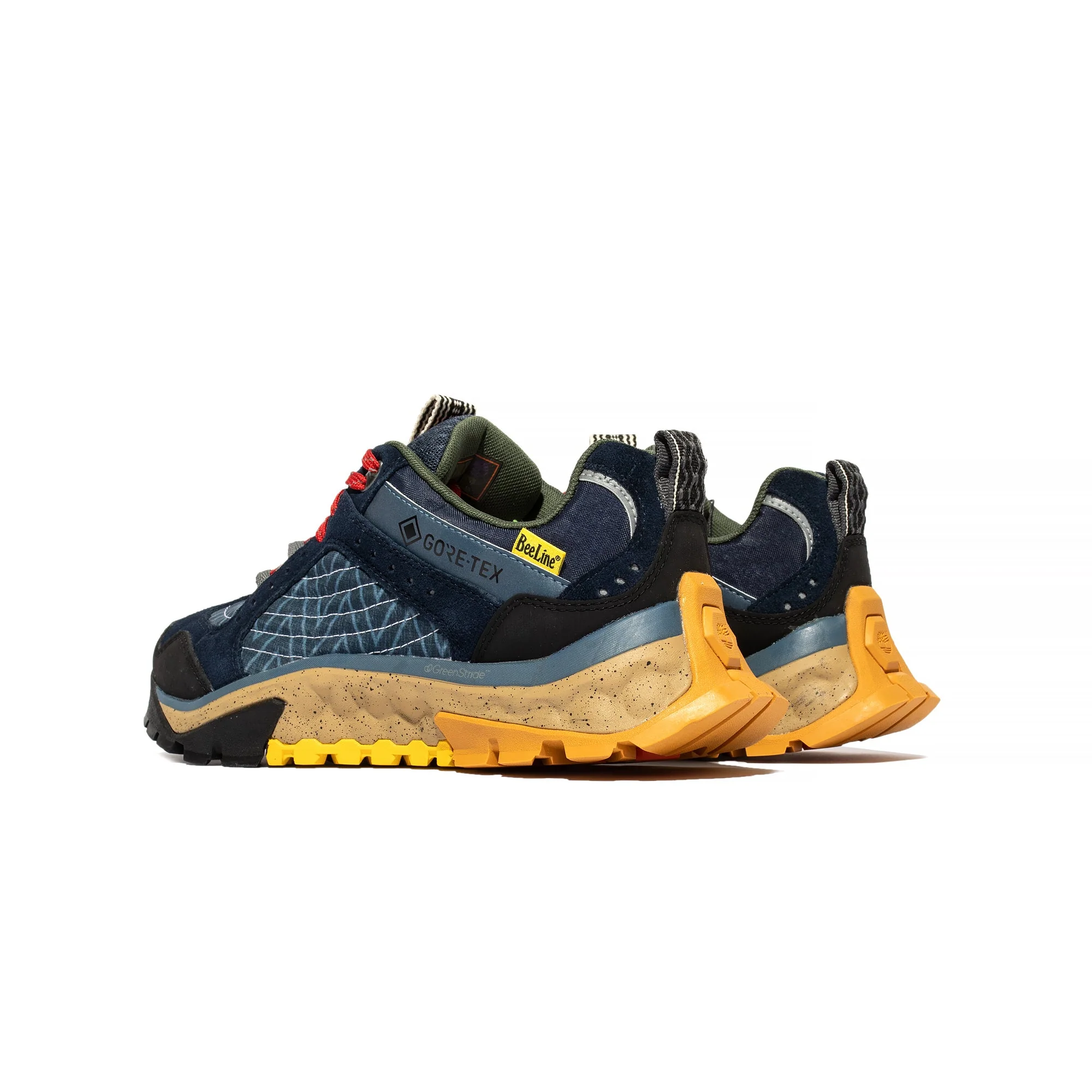 Timberland x Beeline Mens Solar Ridge Goretex Hiker Boots 'Black Iris' - Image 3