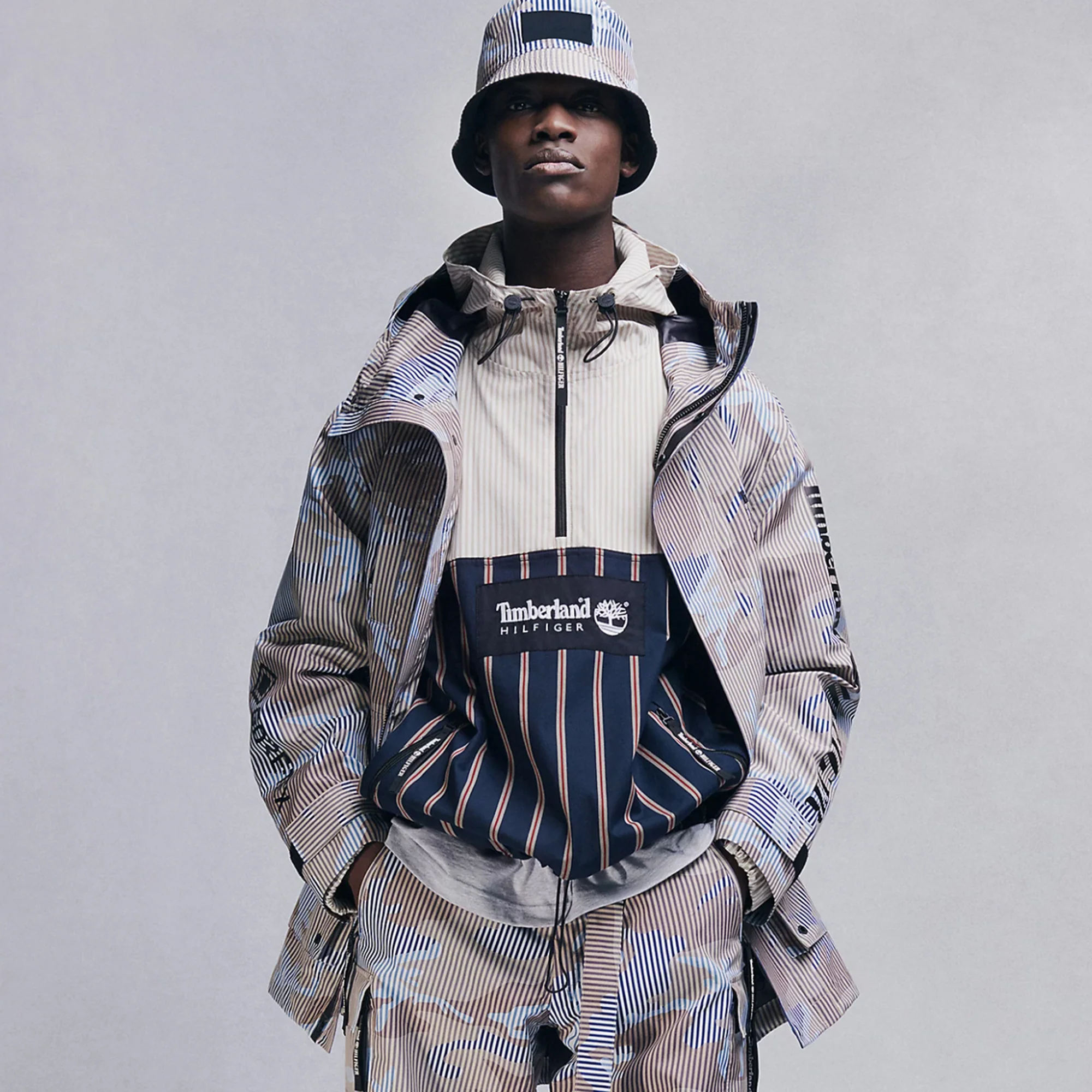 Tommy Hilfiger x Timberland RI Gore-Tex Cargo Parka 'Camo/Ithica Print' - Image 3
