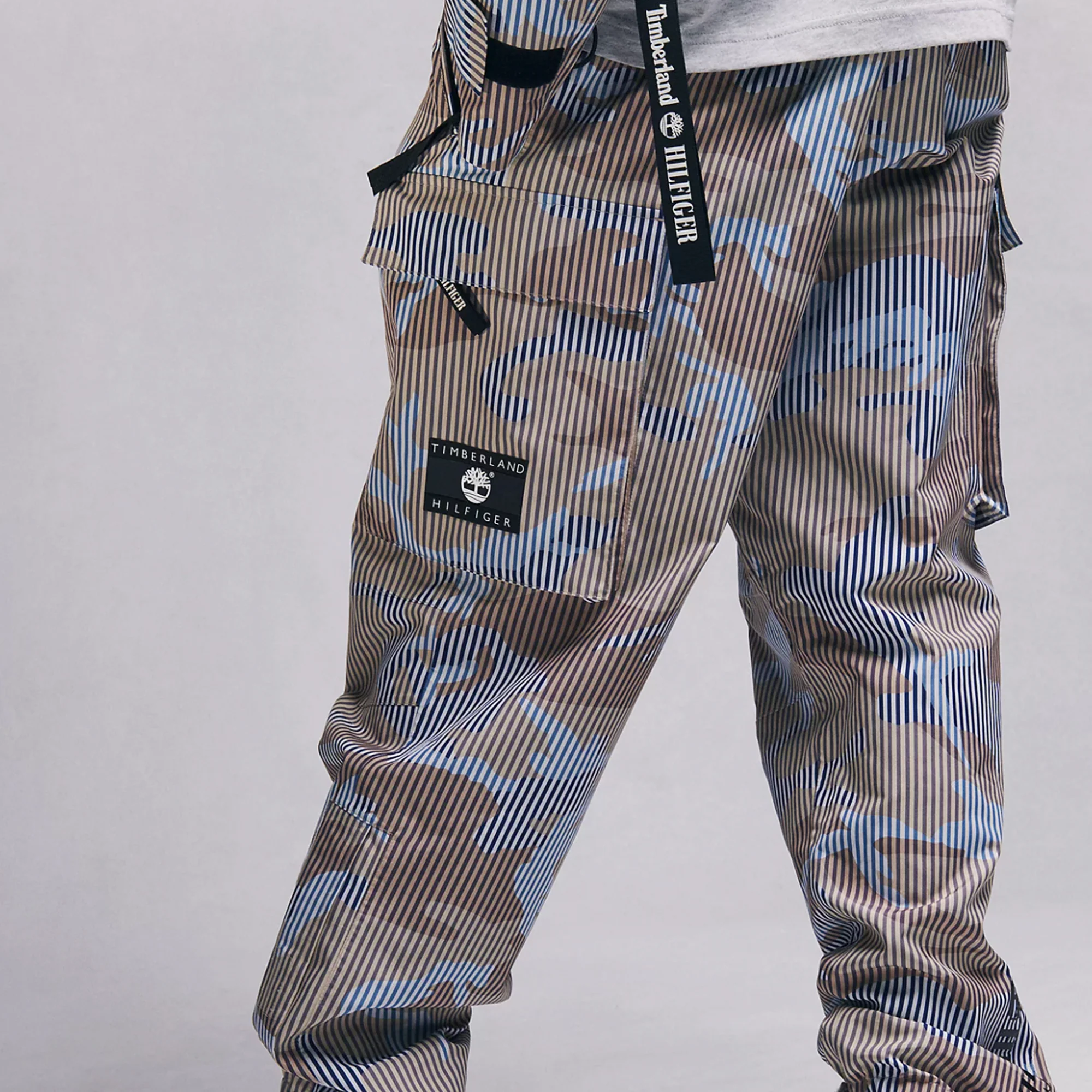 Tommy Hilfiger x Timberland RI Gore-Tex Cargo Pants 'Camo/Ithica Print' - Image 4
