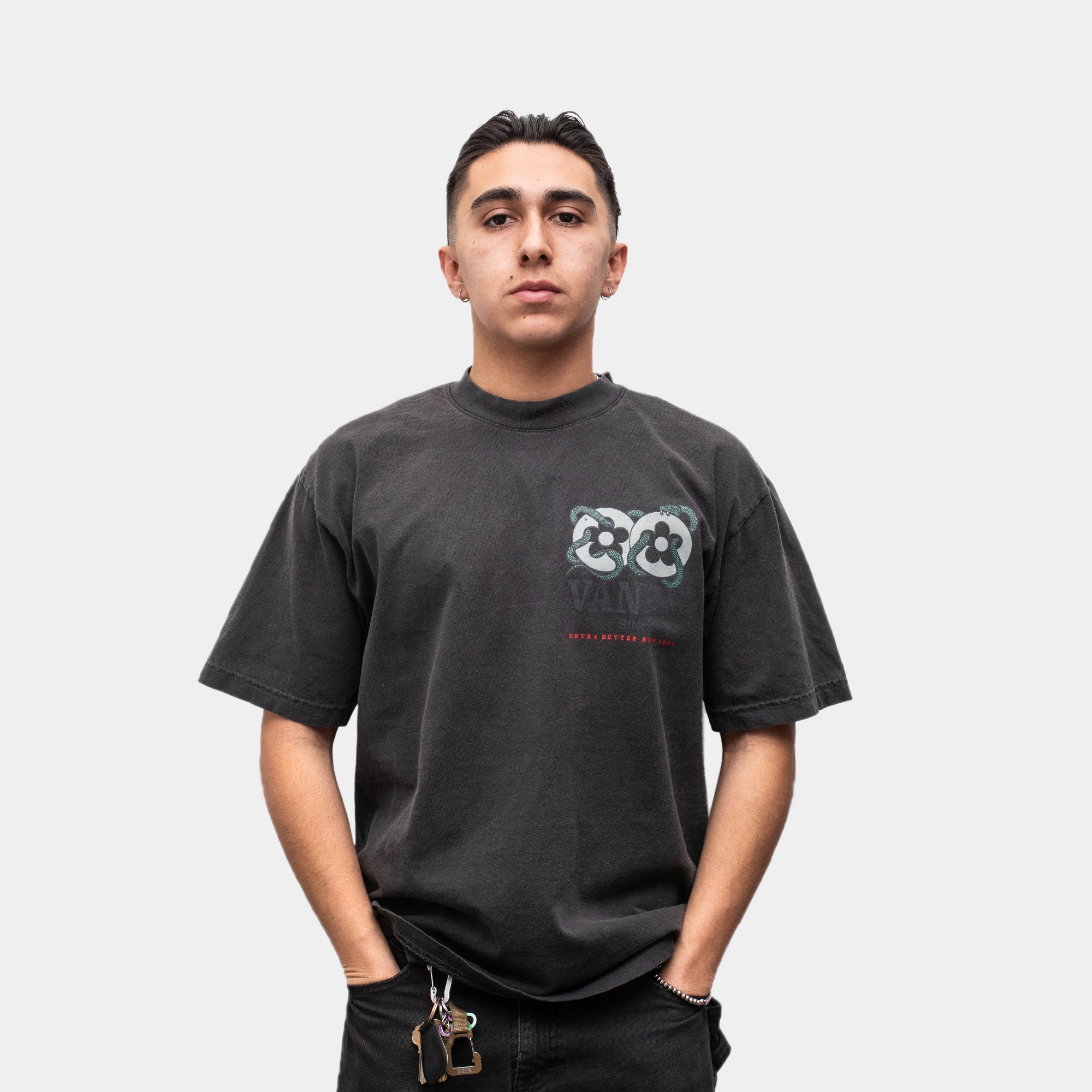 Vandy The Pink x Extra Butter NYFW25 Year of the Snake Tee - Image 2