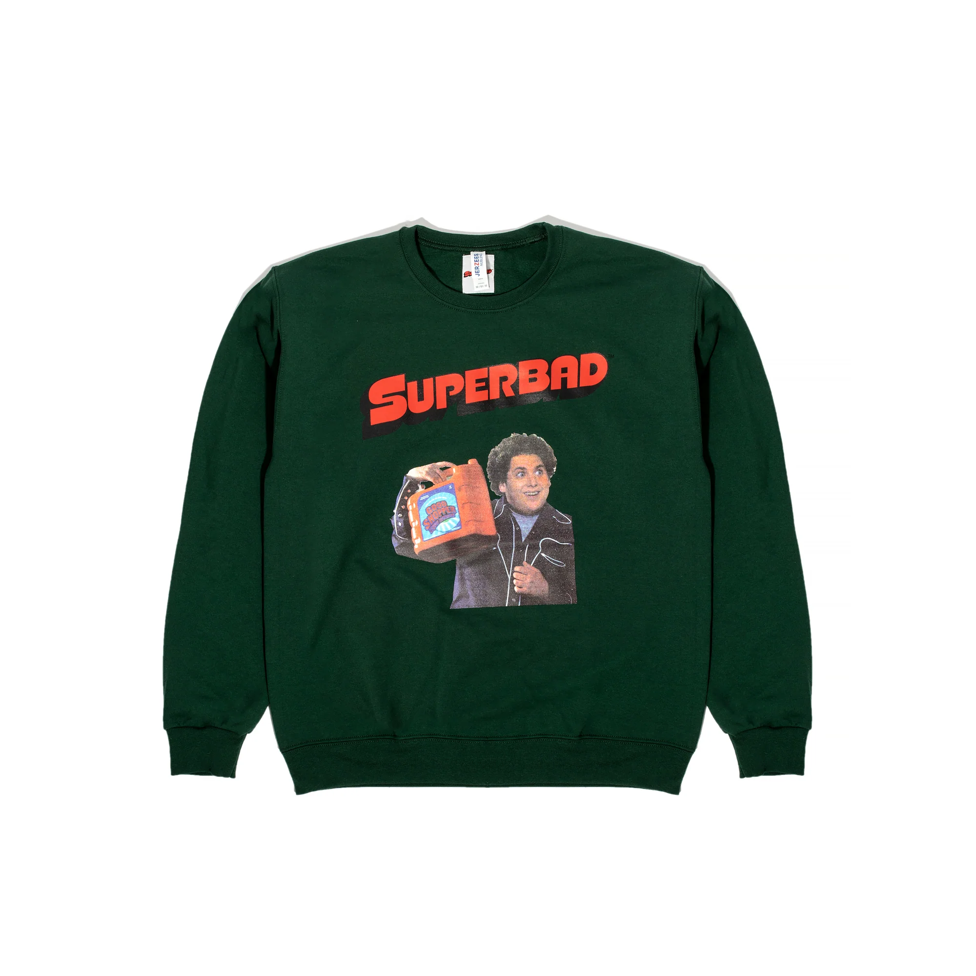 Wacko Marina Mens Superbad Crew Neck Sweatshirt 'Green'