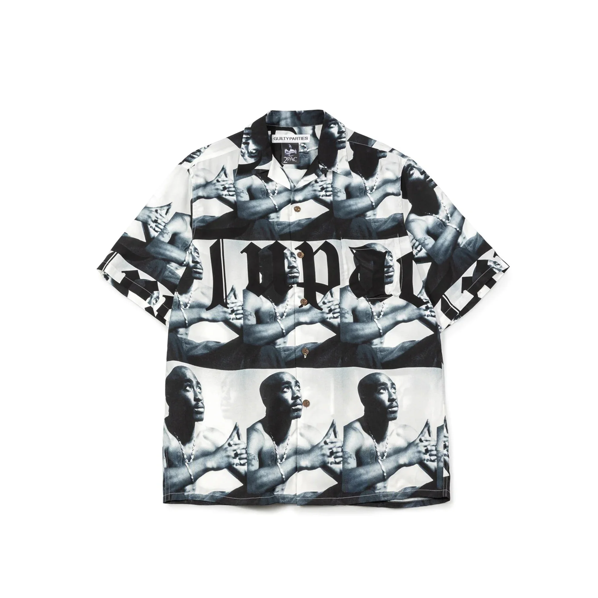 Wacko Maria Mens Tupac Hawaiian Shirt (Type-2)