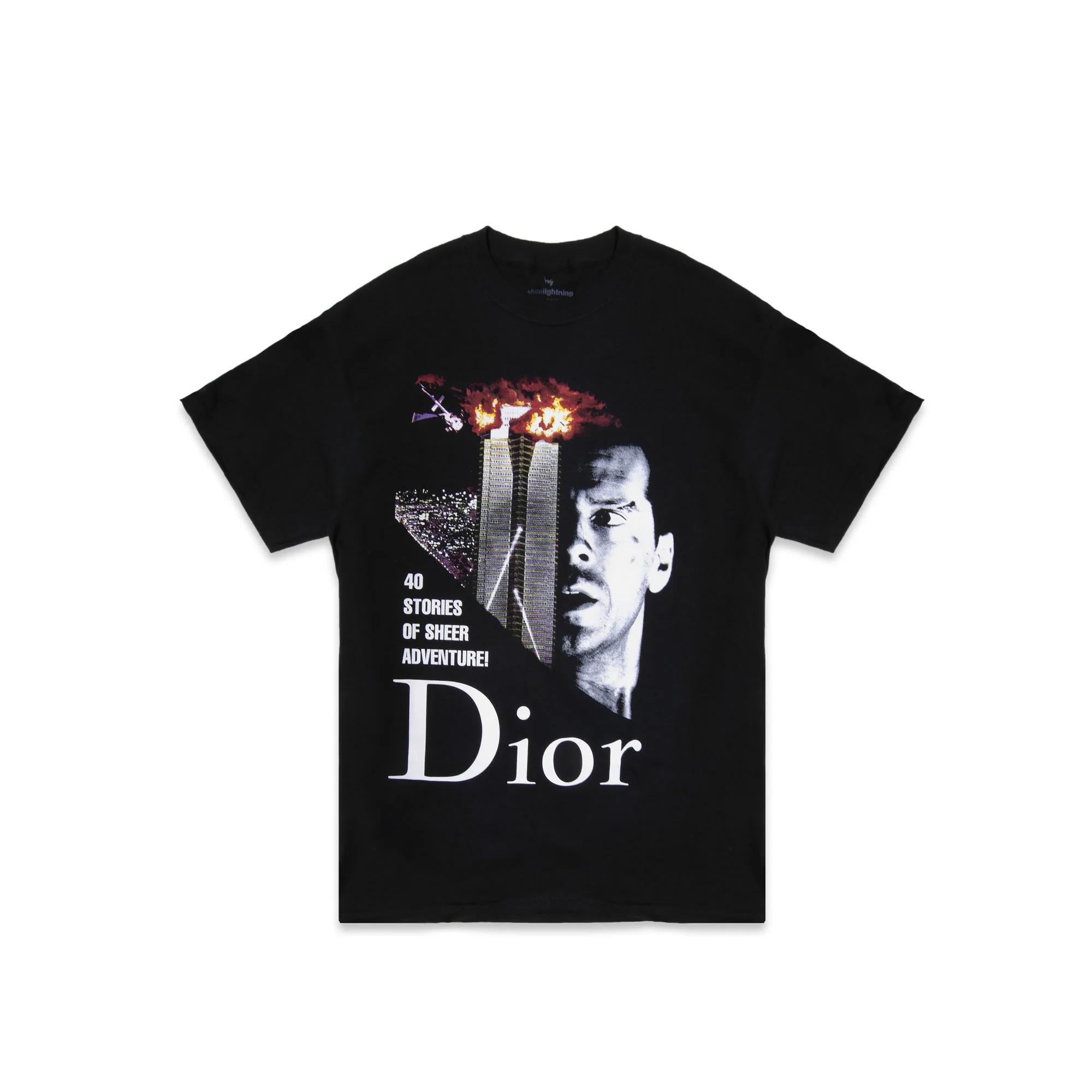 Whiite Lightning Mens Dior Die Hard Tee