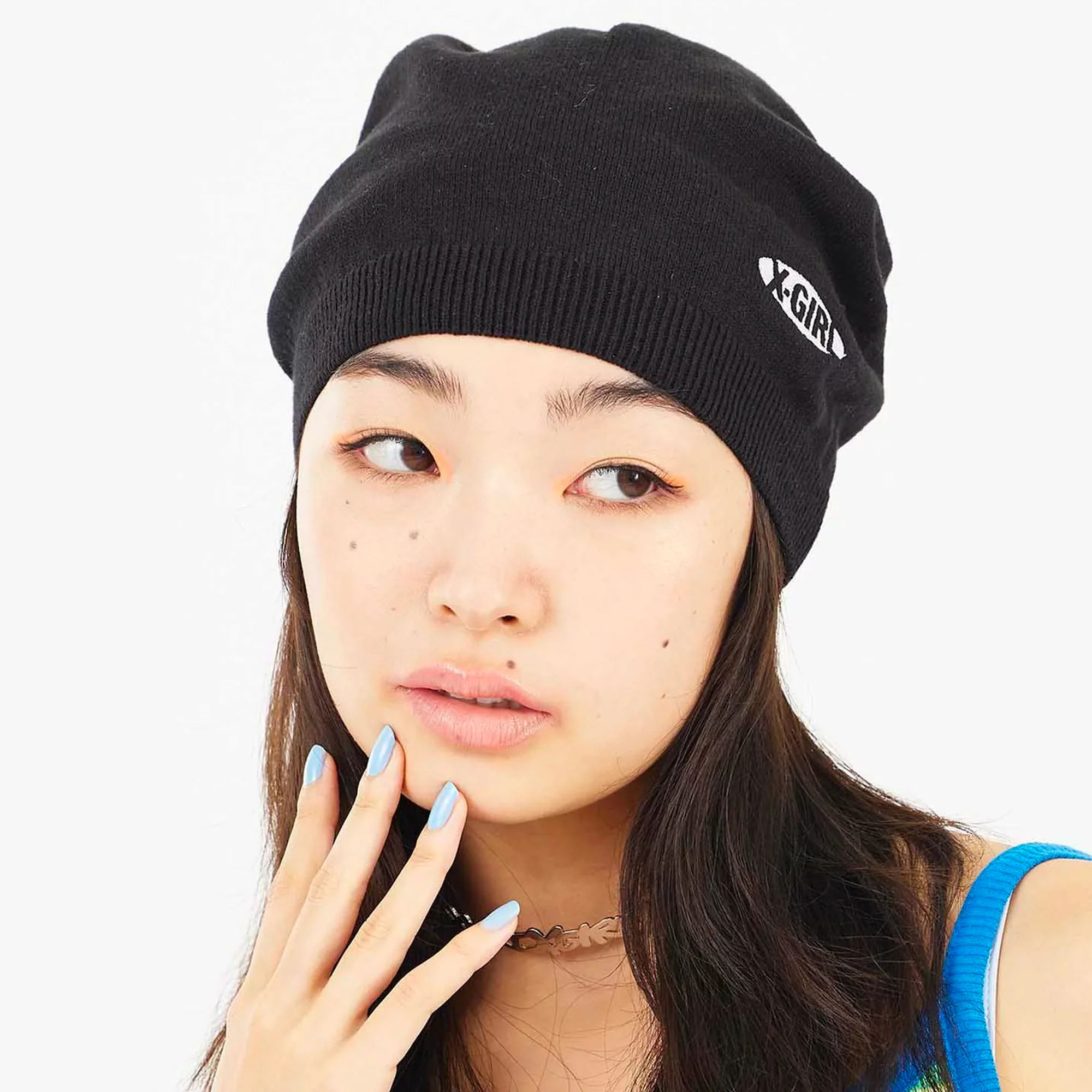 X-Girl Womens Loose Knit Cap - Image 2